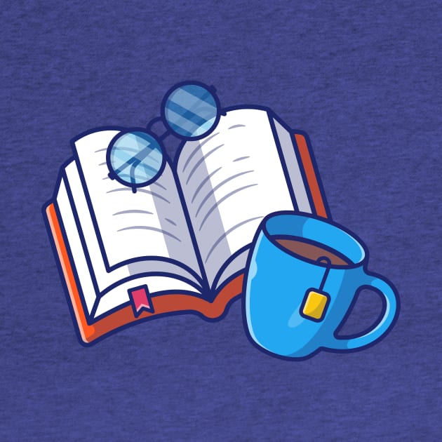 Book, coffee and glasses by Catalyst Labs